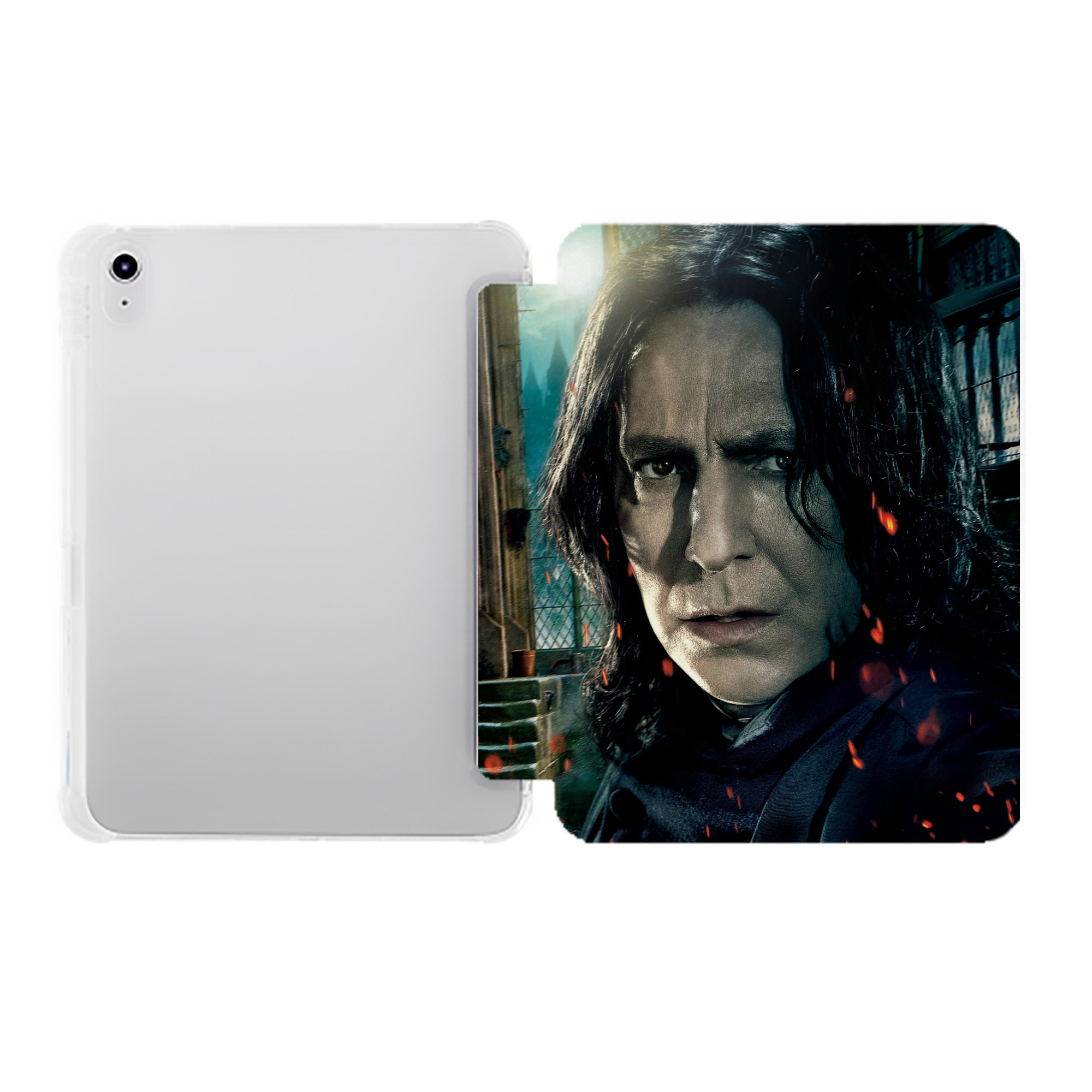 （画像用） Harry Potter ハリー・ポッターシリーズ IPad ケース ペン収納付き 三つ折りスタンド PUレザー×シリコン 対応機種9.5/10.5/10.9インチ